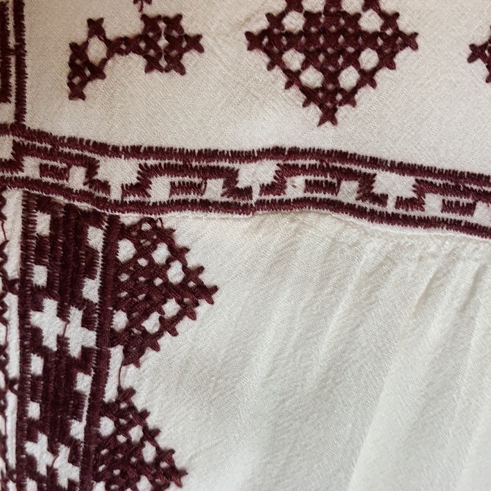 Embroidered Cotton Shift Dress by JoyJoy - Picture 3 of 7